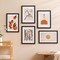 11x14 Picture Frames Set of 5, Gallery wall frame Display 8x10 Photo with Mat or 11x14 without Mat, Picture Frame Collage Wall Decor for Wall Mounting, Black
